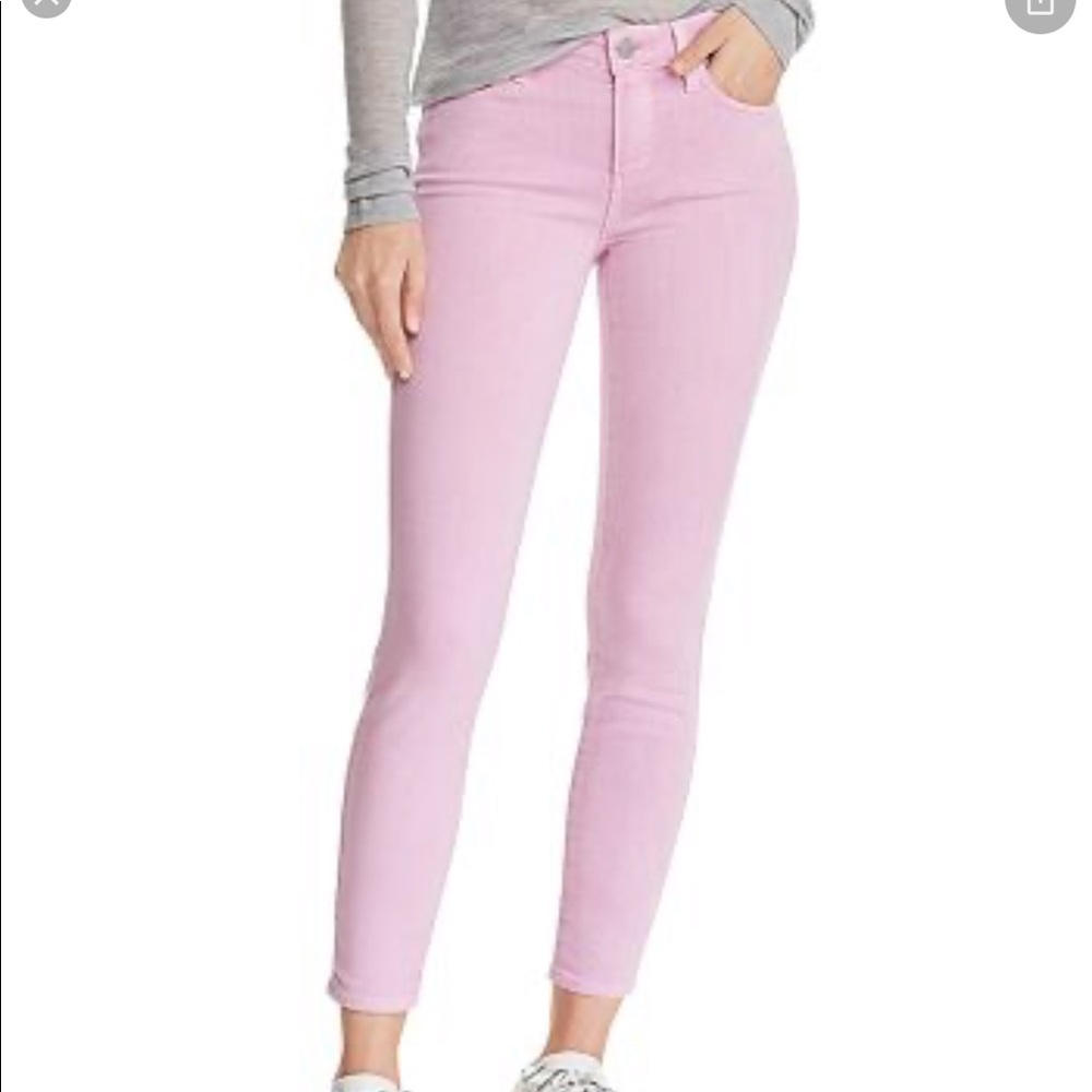 PAIGE VERDUGO ANKLE VINTAGE LIGHT ORCHID JEANS 29
